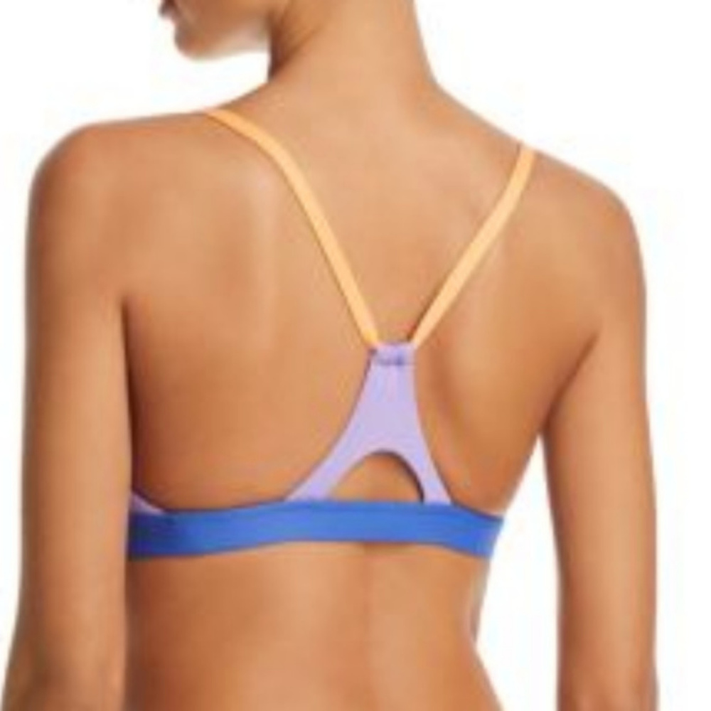 SOLD Solids Cutout Racerback Bikini swim - Picture 2 of 7